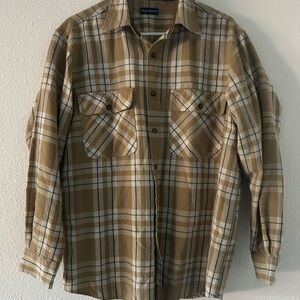 Plaid Button-Up Flannel